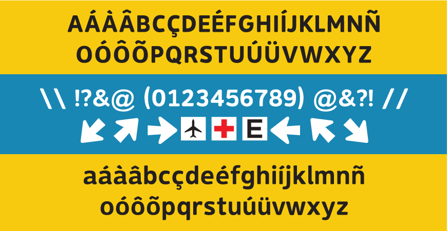 Rodo Sans' character set.